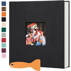 Deluxe Self-Adhesive Photo Album for Special Memories and Occasions (Pink)