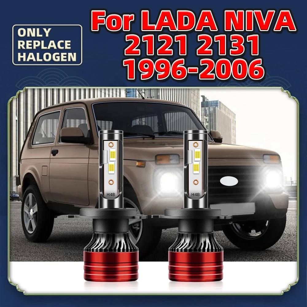 

Car LED Headlights CSP 16000LM Bulbs H4 Auto 12V For LADA NIVA 2121 2131 1996 1997 1998 1999 2000 2001 2002 2003 2004 2005 2006