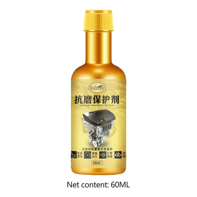 60ml Car Engine Oil Additive Car Care Product  For Engine Restoration Noise Reduce Engine Protection Agent Car Engine Oil images - 6