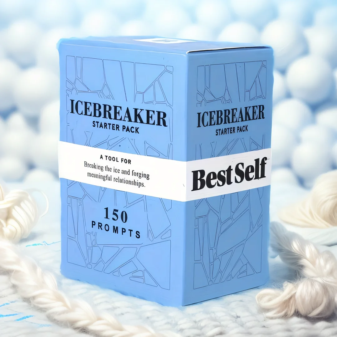 Conversation Starter Cards Game Icebreaker Deck Powerful Tool to Establish and Strengthen Relationships by Cultivating Open 4