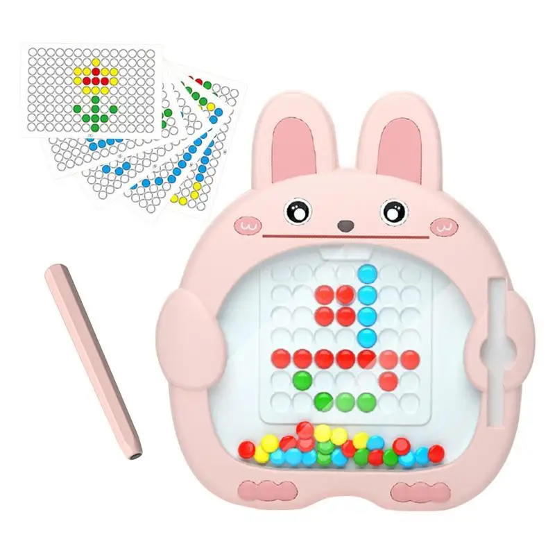 

Magnetic Board Kids Kids Magnetic Drawing Board Bunny Shape Montessori Toy Safe And Harmless Avoid Accidental Swallowing New