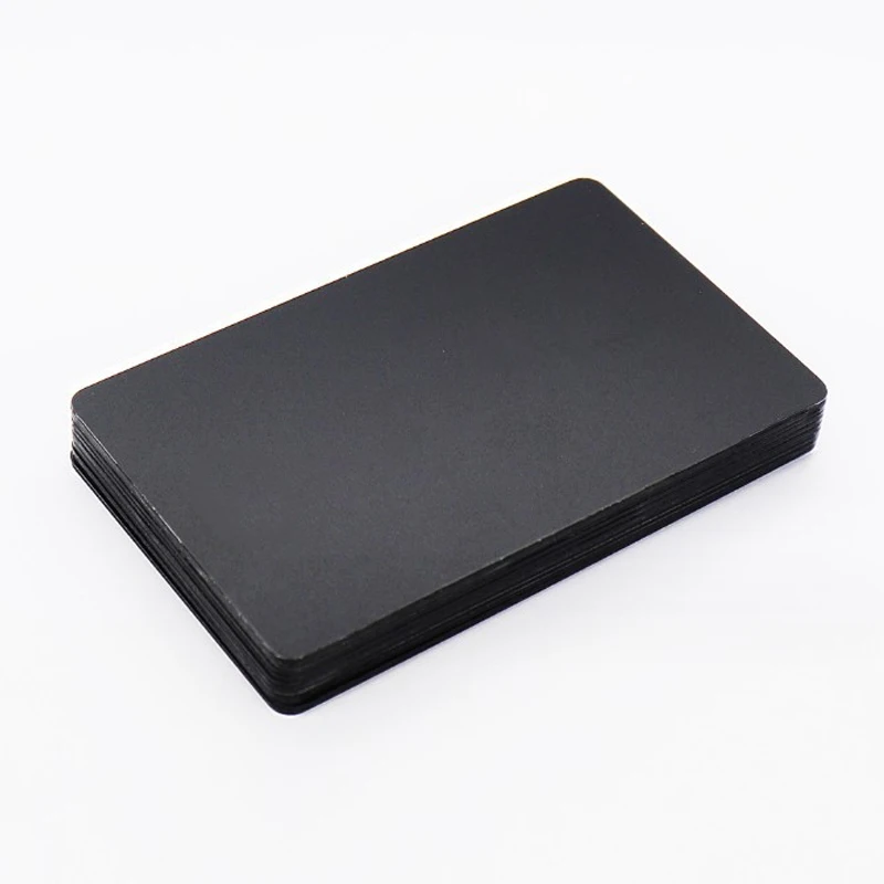 Black NFC Card Printable Matt Black PVC Material for Digital Business Social Media Card 2