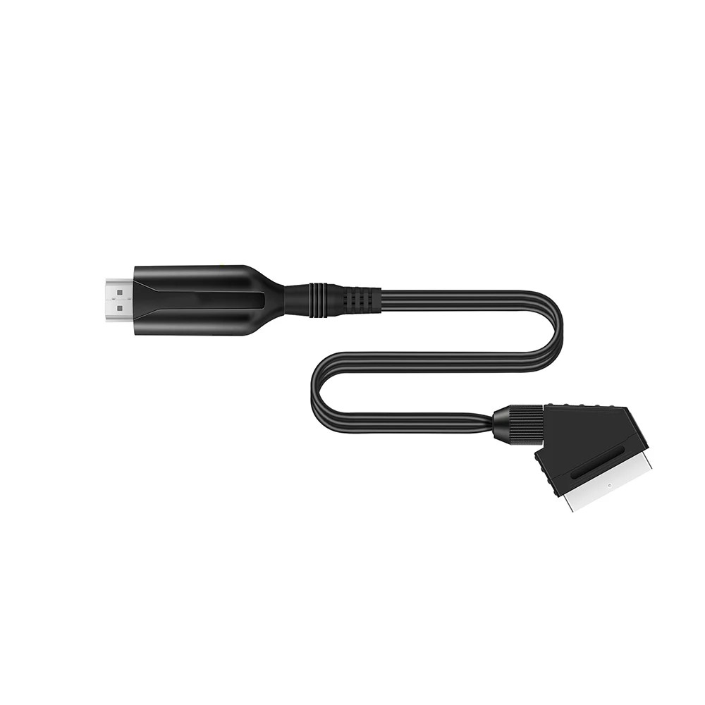 1080P Scart To HDMI-Compatible Converter    PS3/HDTV/DVD/ ڽ  HDMI ȣȯ ¿ SCART Է