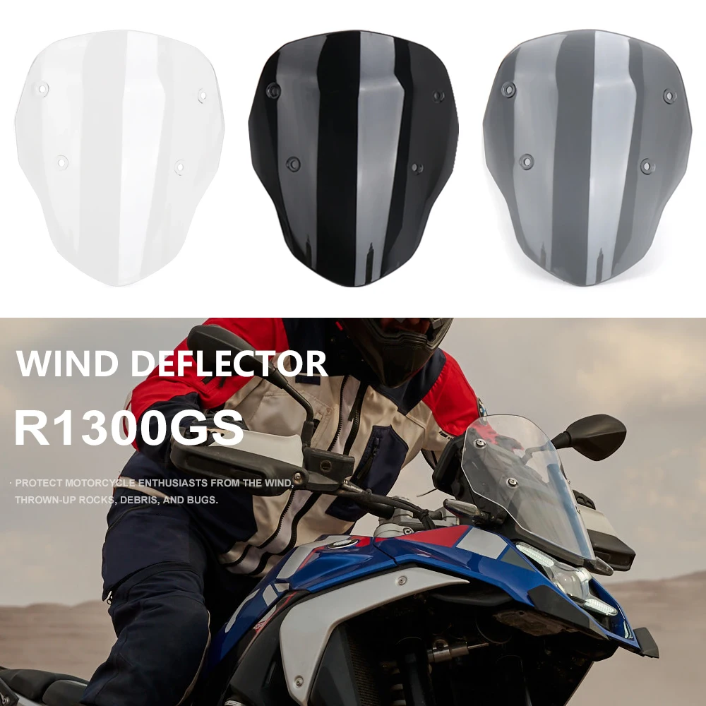 

For BMW R1300 GS R 1300 GS R 1300GS R1300GS r1300gs Motorcycle Accessories 3 Colors Windshield Wind Deflector Windscreen Fairing