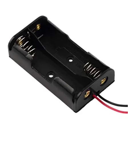 8 Portabatterie AA Con Cavi E Interruttore - Holder Per Batterie 3V Con Clip - Foto 8