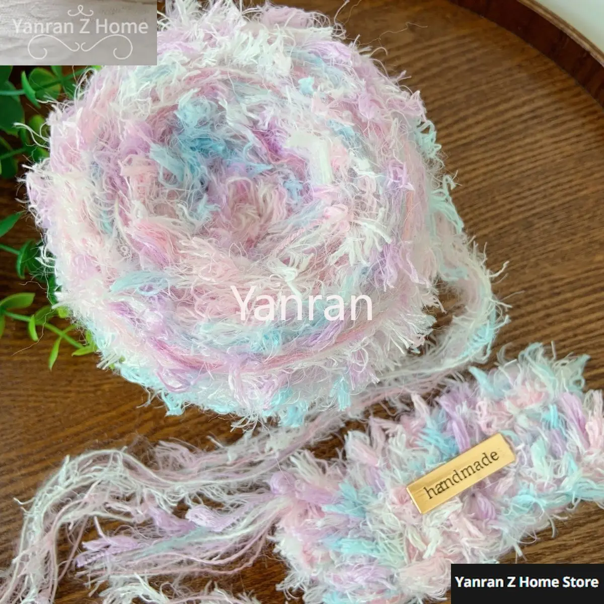 Star River Dream Crochet Yarn Hand Mixed Thread Thick Woolen Handwoven Scarf Bag Jewelry DIY Doll Soft Colorful Knitting Yarn 3