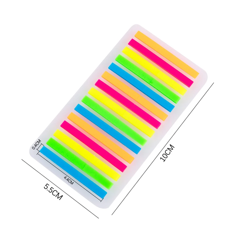 6 Sets Colorful Sticky Notes Marker Stickers Book Tabs Books Annotation  Supplies Page Mats The Pet Memo Pad Student For - AliExpress