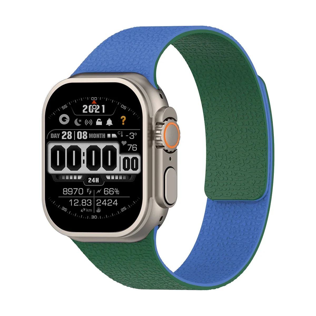 Magnetic Silicone Sport Strap