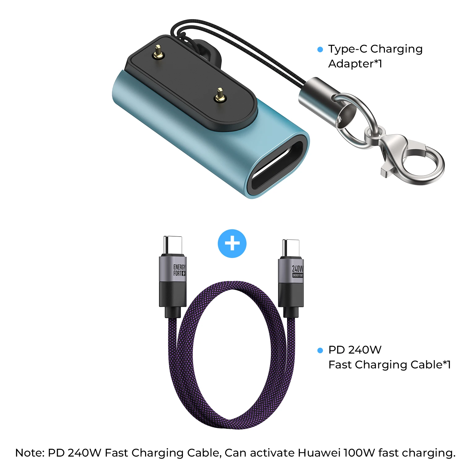 Universal USB-C Smartwatch Charging Cable Adapter