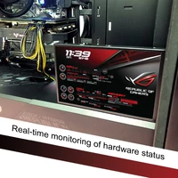 Ekran dodatkowy HD PC 5 Cal 7 Cal es dotykowy wyświetlacz monitora 4k CPU 1920*1200 detektor danych temperatury Aida64 IPS 1024*600 5