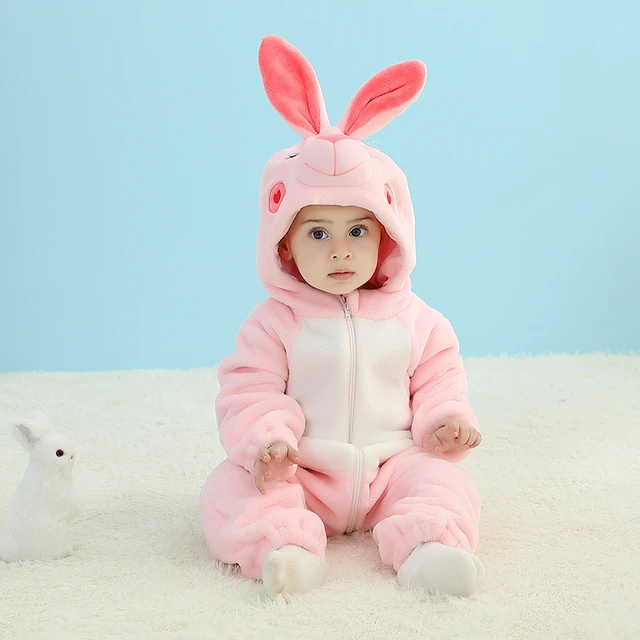 Kawaii roupas de bebê macacão infantil menino menina bonito cosplay ropa  bebe bebê recém-nascido macacão bodysuits anime inverno roupa macia traje -  AliExpress