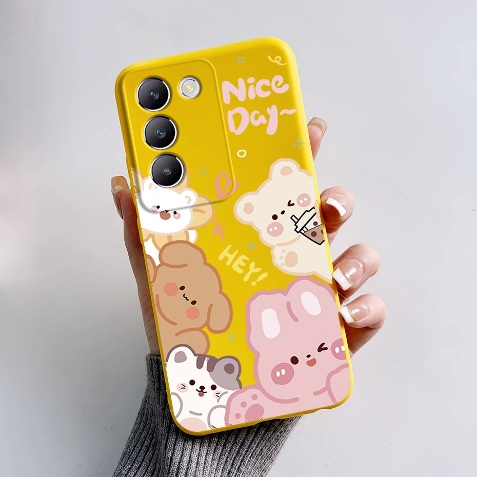 Stylish Painted Soft Silicone Phone Case Cover - Enhanced Protection Bumper