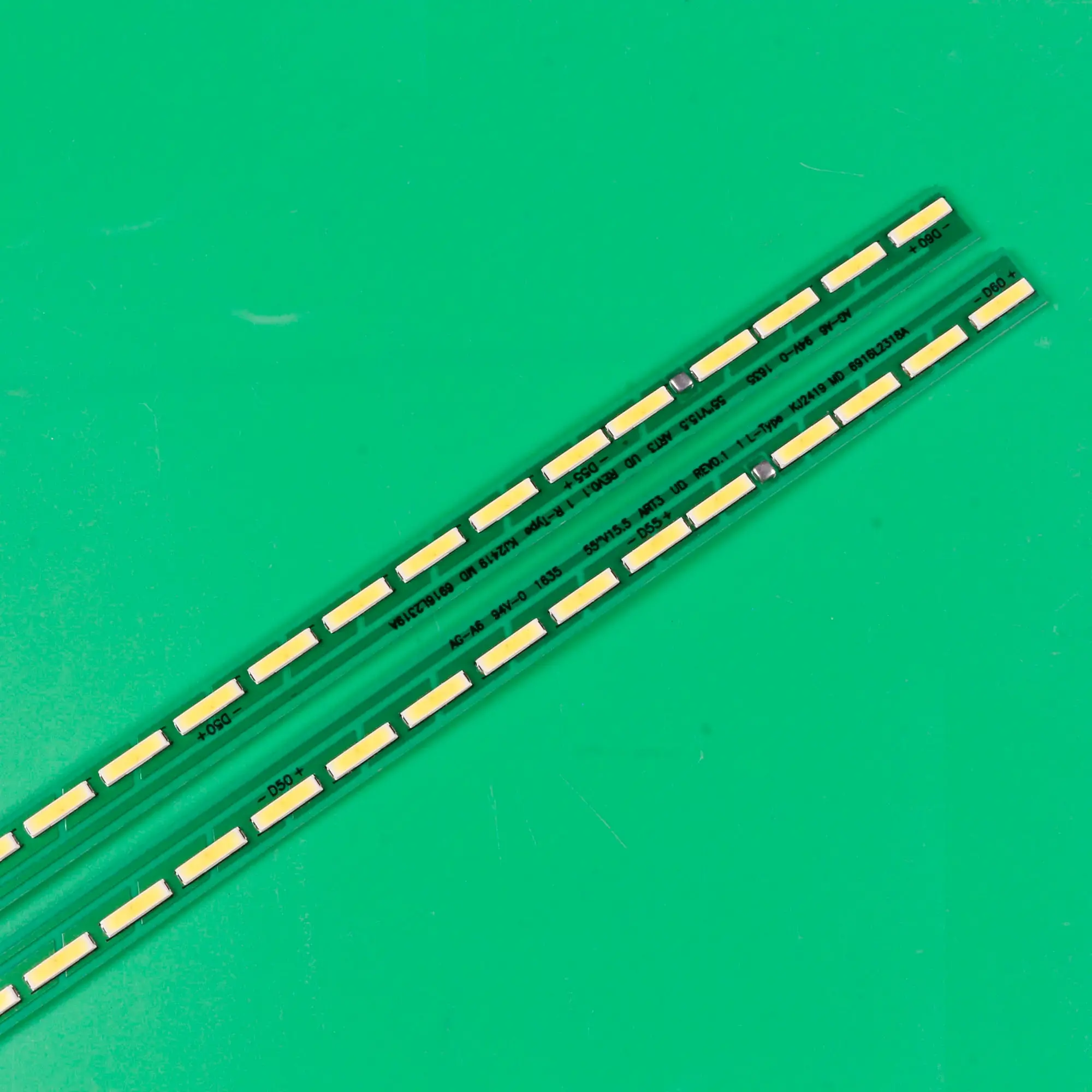 Retroiluminação Led para 55uh605v 55uh617v 55uh6257 55uf6807 55uh603y 55uh651y 55uh615t 55uh617y 55uh617t 55uh625 55uh615 Pcs - Imagem 3