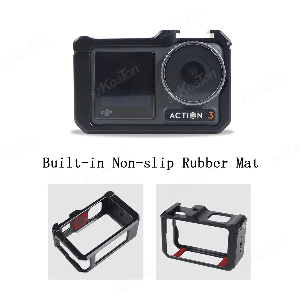 Aluminum Frame Case with Quick Release Mount & Cold Shoe