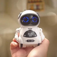 Spanish 939A Pocket Robot Talking Interactive Dialogue Speech Recognition Record Singing Dancing Telling Story Boy Girl RC Toys 1