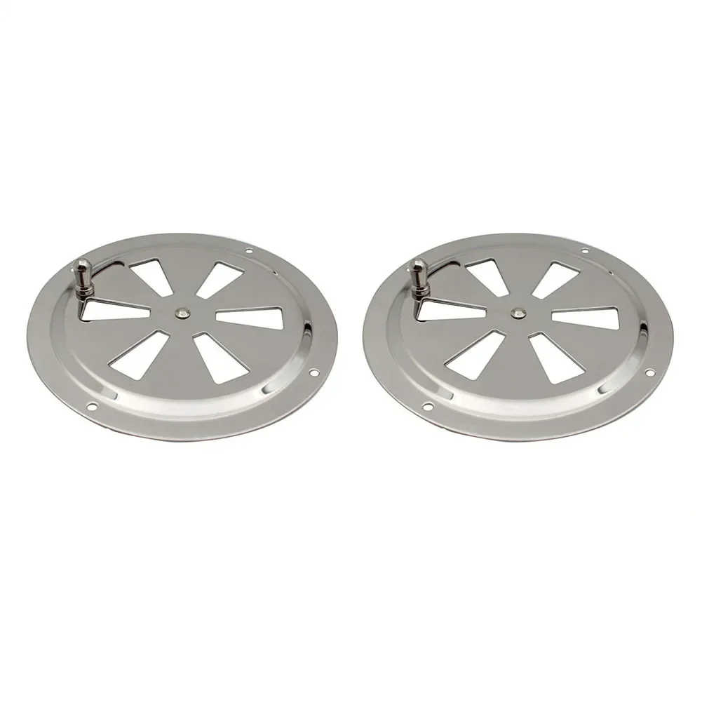 Air Vent 1PC Stainless Steel 316 Ventilation Blade Opening And Closing Ventilation Panel Yacht RV Adjustable Air Vent Grille