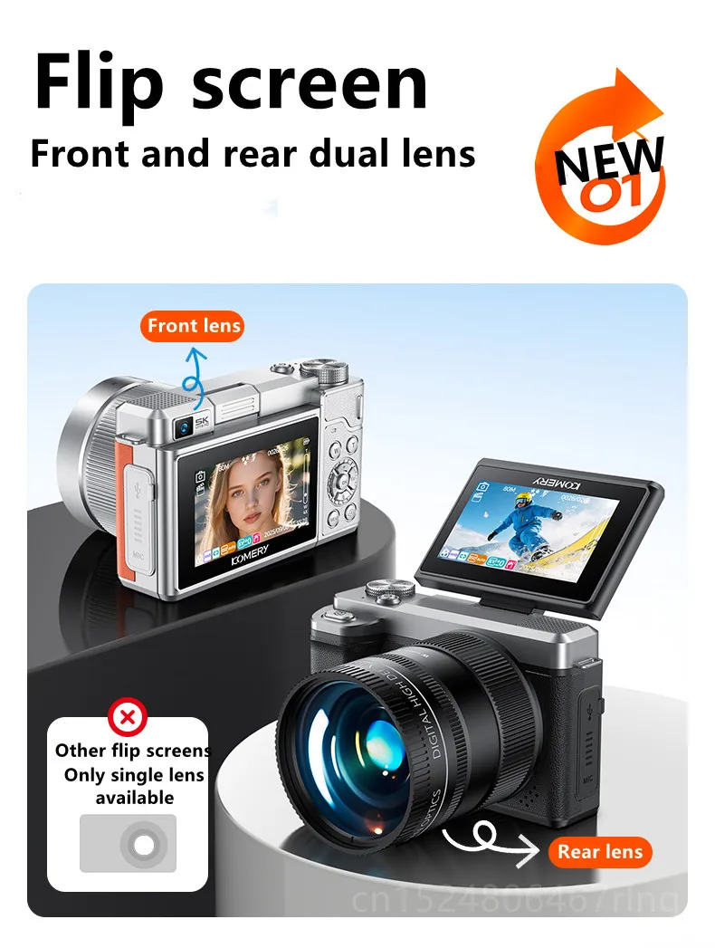 flip screen selfie camera