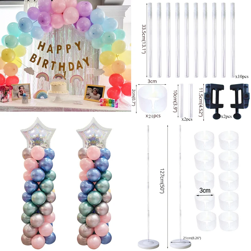 Ballonnen Bogen Frame Kit Decoraties Stand Ballonnen Accessoires Gereedschappen Bruiloft Happy Birthday Party Decoraties Kids|Ballonnen & - AliExpress