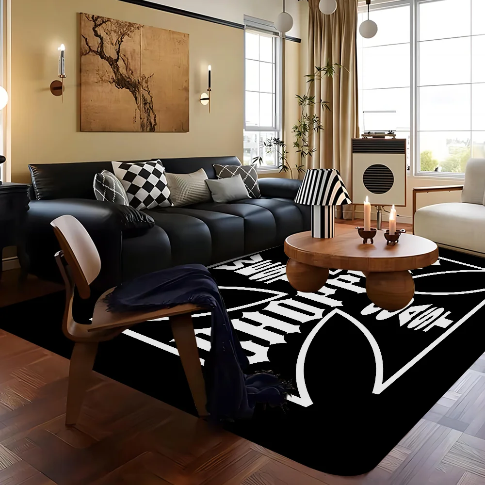 West Coast Choppers Bathroom Mat INS Style Soft Bedroom Floor House Laundry Room Mat Anti-skid Welcome Doormat 6