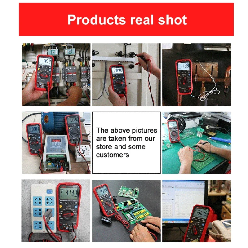 UNI-T UT61E+ Smart Professional Digital Display Multimeter Tester Unit True RMS Auto Range 6000 Counts DC AC 1000V Tester