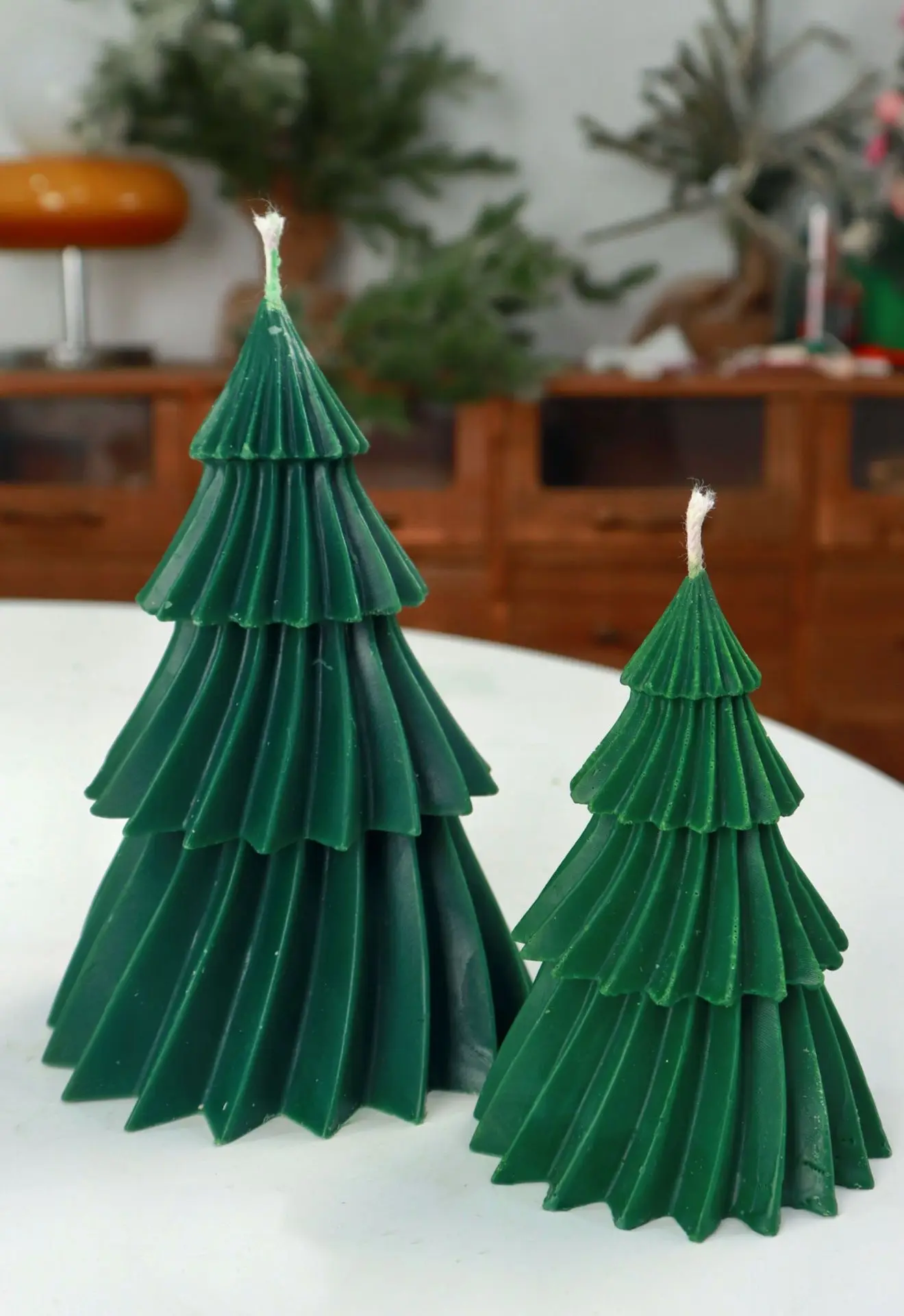 Description Picture 6 of item3D Christmas Tree Candle Silicone Mold DIY Christmas Candle Making Kit Handmade Soap Plaster Resin Baking Tools Holiday Gifts