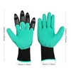 Gardening Gloves With Claws Breathable Waterproof Working Digging Planting Sting Resistant Non Slip Protective Latex Gloves 3