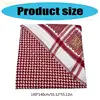 634D Traditional Arab Keffiyeh Jacquard Headwrap for Adult Everyday and Theme Event