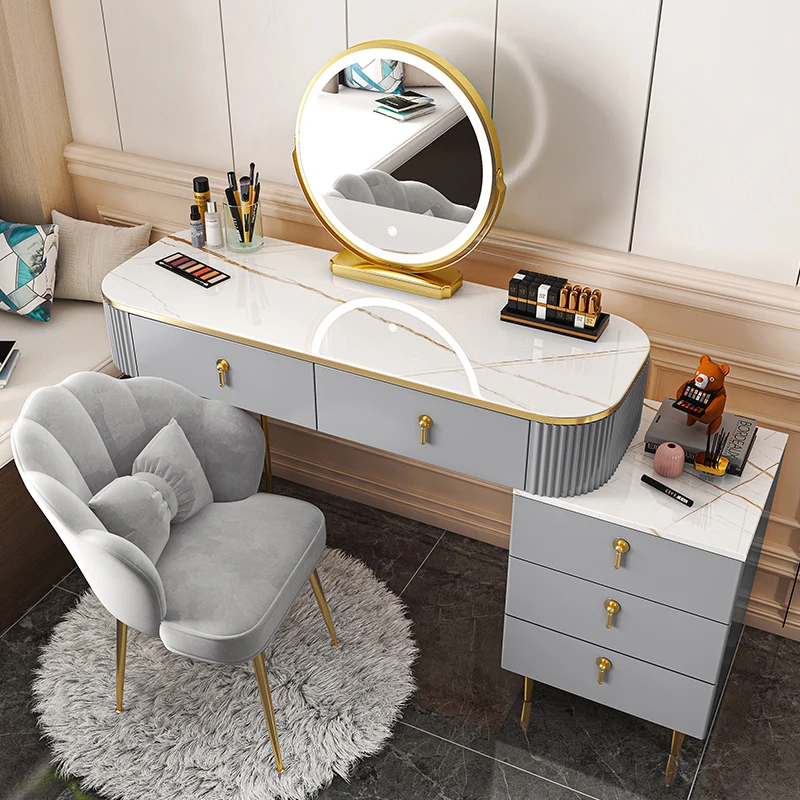 

Drawers Dressing Table Console Organizer Storage White Desk Bedroom Cabinet Vanity Comodas Con Cajones Bedroom Furniture