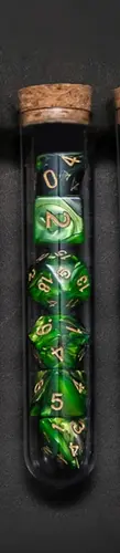 Transparent Polyhedral D&D COC Dice Set 7Pcs/Set DnD RPG Fantasy Potion Flask | Dungeons and Dragons Dice Set for Table Games - Image 12