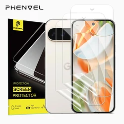 Hydrogel Screen Protector - Premium Gel Protective Film - 3PC IN 1 BAG (For Pixel 9 Pro)