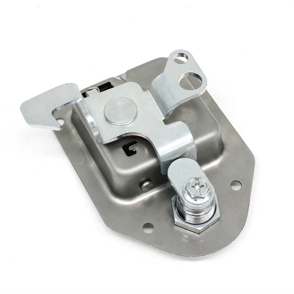 RV Toolbox Handle Latch Rv Motorhome Accessories Lock Stainless Steel Paddle Lock For Trailer Door Black Silver