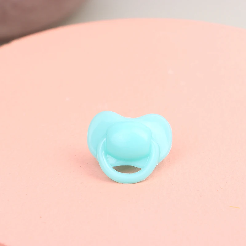 20Pcs Lovely Doll Pacifier Doll Play House Supplies Dollhouse Dummy Nipples For Baby Accessories Toy For Toddlers Kids