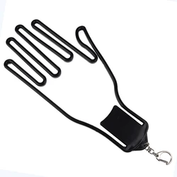 Premium Golf Glove Organizer with Metal Buckle (Black)