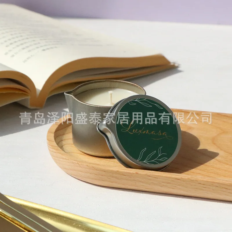 Couple's Low Temperature Essential OilSPAWax Wax Drip Soy Wax Material Aromatherapy MassageSPALow Temperature Candles Export Mod