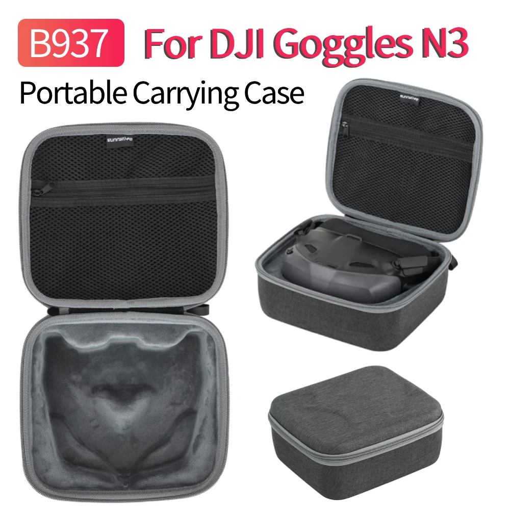 Portable Carrying Case Travel Case Carry Bag for DJI NEO GOGGLES N3 Organizer Bag
