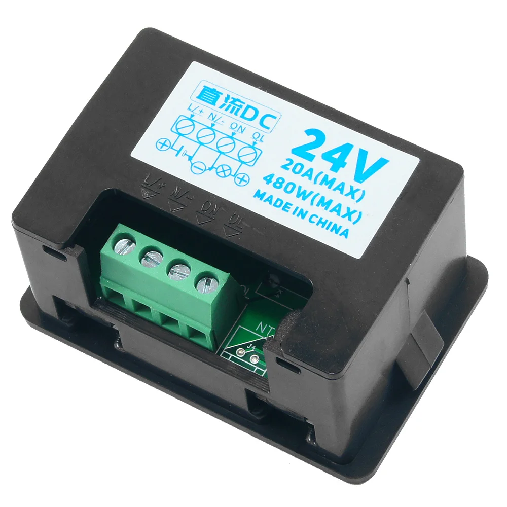 T2310 Programmable Digital Timer Switch Relay Control DC 12V 24V 20A AC 110V 220V 10A Time Controller Delay Relay Board 2200W 6