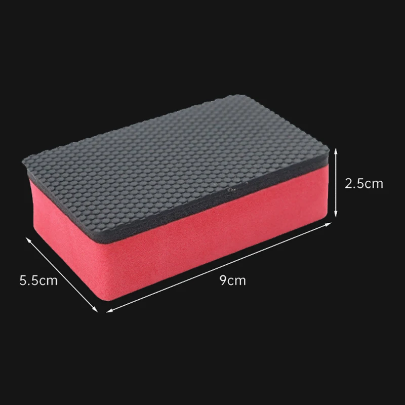 10개입 자동차 세척 지우개 나노 클레이 바 패드 스펀지 블록 왁싱 광택 패드 자동차 세척 도구 자동차 보트 RV용