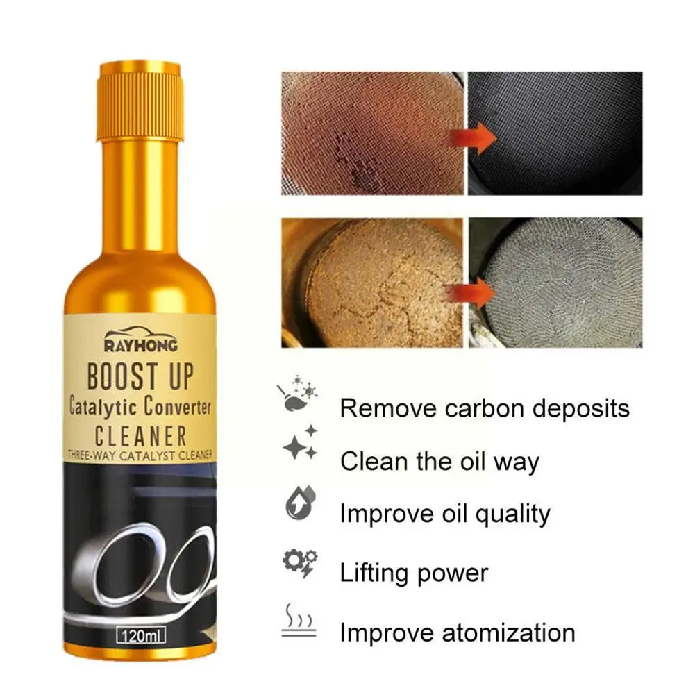 120ML Car Catalytic Converter Cleaners Engine Cleaner automotive Accelerators Clean Catalysts Engine CSV E5H7 catalytic converter cleaner catalytic converter 2/3pcs
