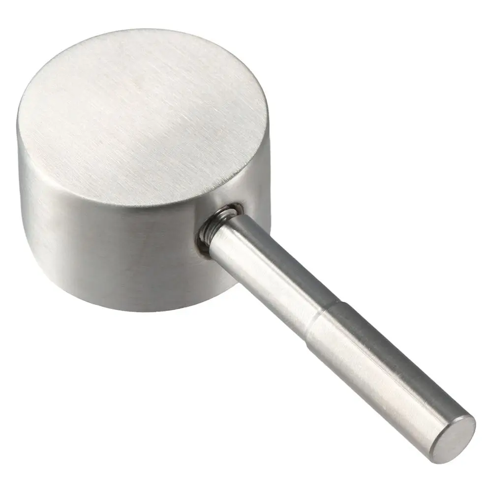 42mm Lever Handle Hot and Cold Color Button Stainless Steel Water Tap Handle Shower Replacement Bathroom plumbing tool bathroom hardware accessories bathroom hardware set