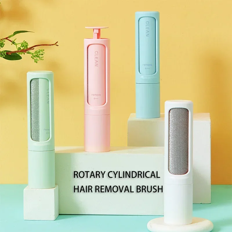 Spiral Hair Remover Roller Pet Hair Dust Removal Reusable Portable Lint Roller Self Cleaning Cat Dog Fur Remover Brush for Home lint remover pet hair remover lint roller clothes lint remover