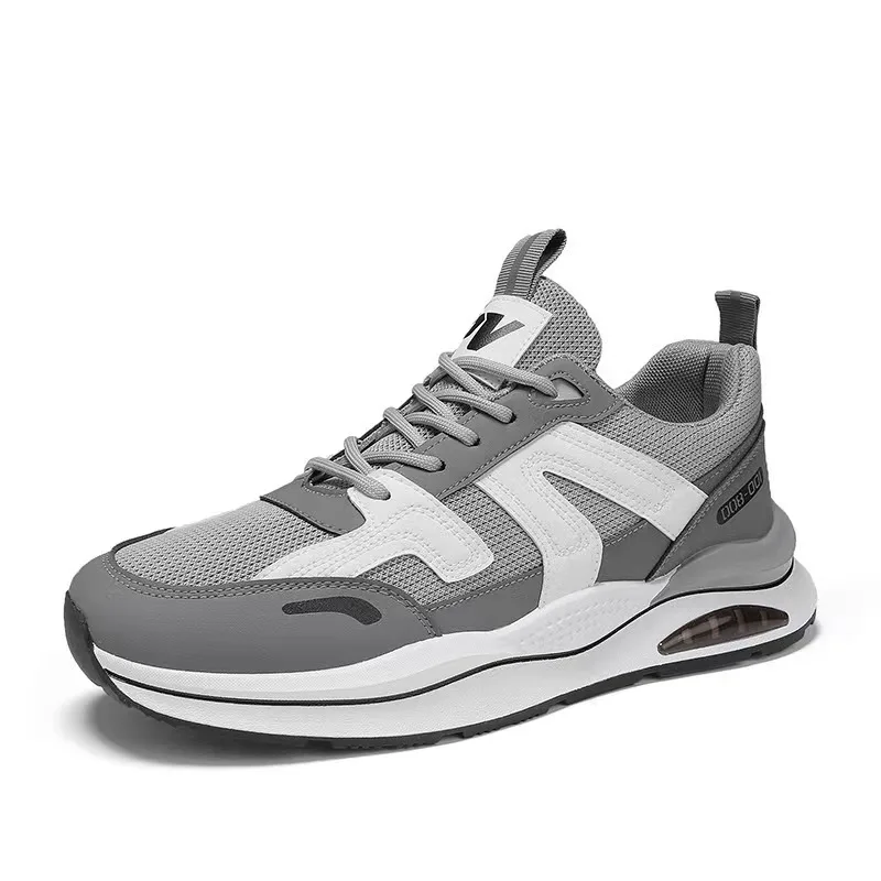 Men Sneakers Outdoor Casual Lace-up Shoes Men 2024 Fashion Breathable Non-Slip Platform Running Sport Comfortable Dad Shoes Male 6