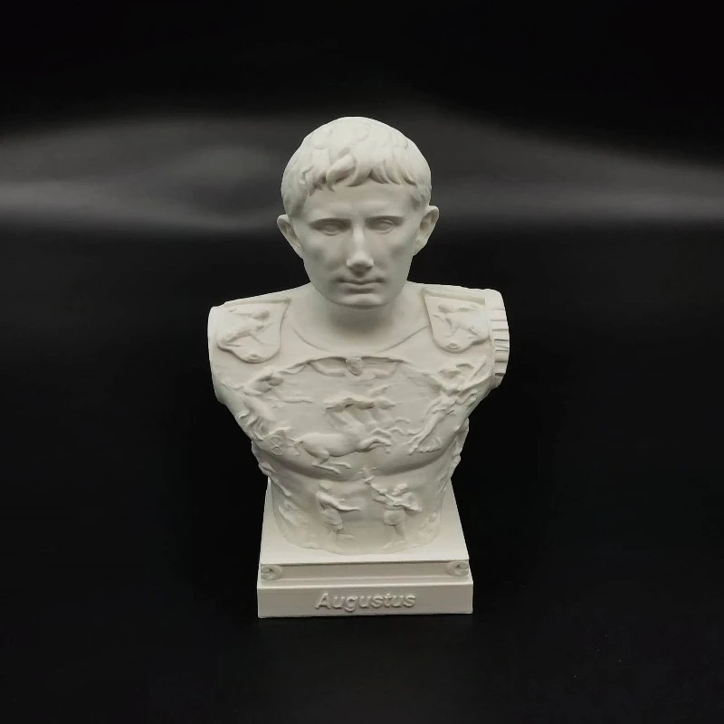 Buste romain Auguste 10 cm