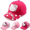 Cute Anime Sanrio Hello Kitty Kids Baseball Cap For Girl Children Sun Cap Spring Summer Caps Cartoon Girls Cosplay Fashion Gift 1