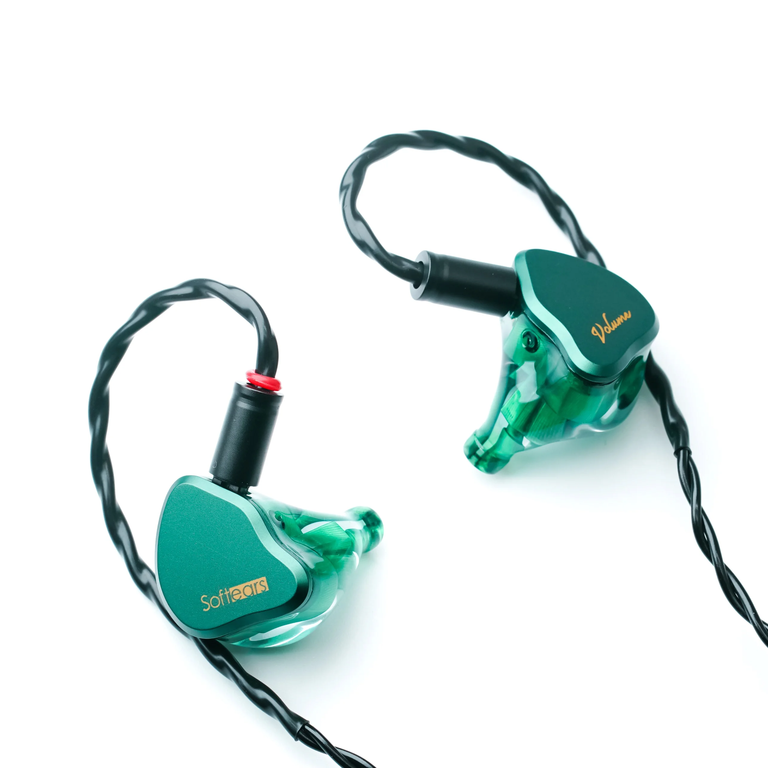 Softears Volume Triple-driver Hybrid Earphones 1DD + 2BA Hybrid Driver IEMs Audiophile Headphones with 2Pin 0.78 Cable 3.5mm 2