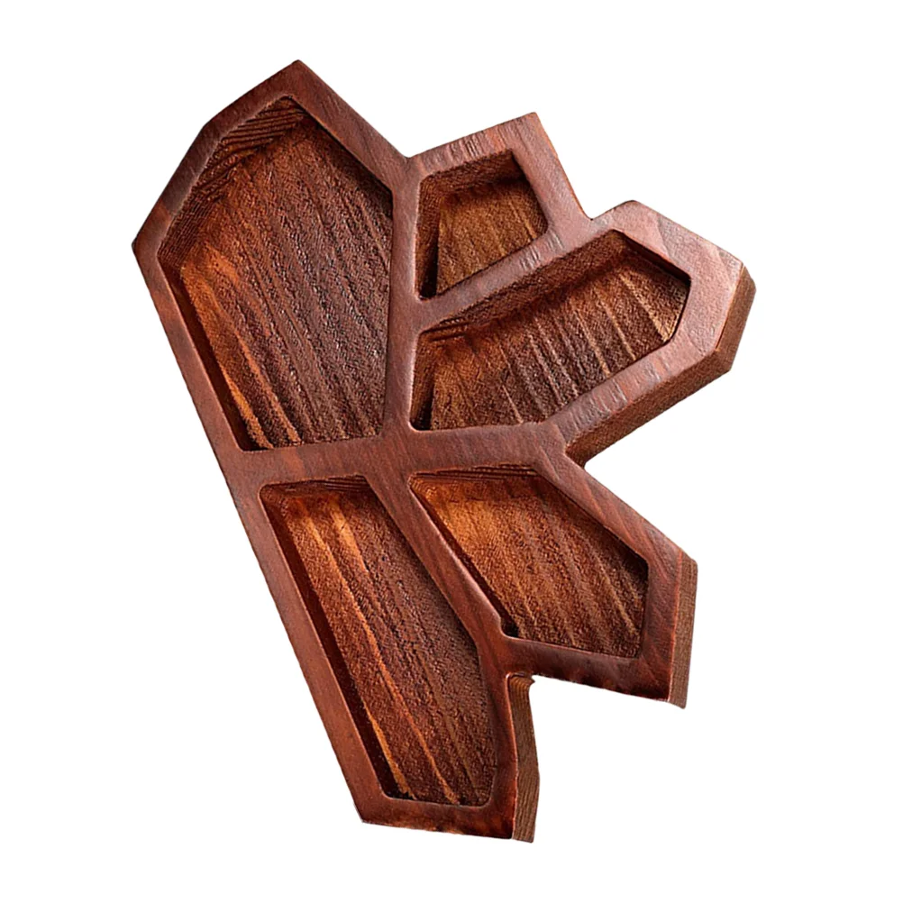 

Crystal Tray For Stone Crystal Holder Wooden Crystal Organizer Tray Multi-Use Jewelry Storage Plate Office Home Decorations