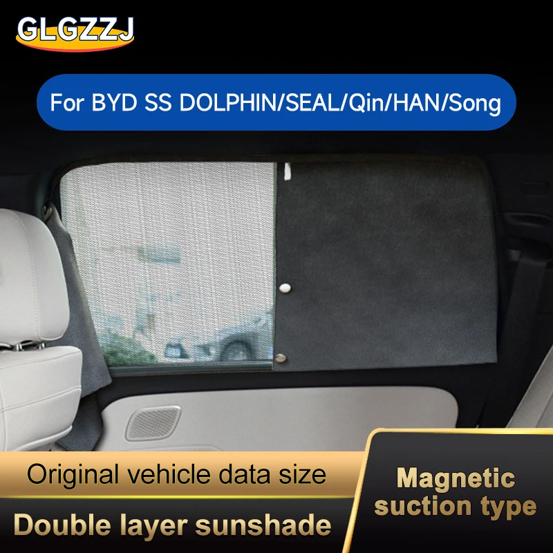 

【Customized】Car Full-size Curtains For BYD F3 F6 G6 L3 M6 S6 S7 G5 E5 E2 E3 Dolphin SEAL HAN QIN Pro Plus Song DM MAX PLUS PRO