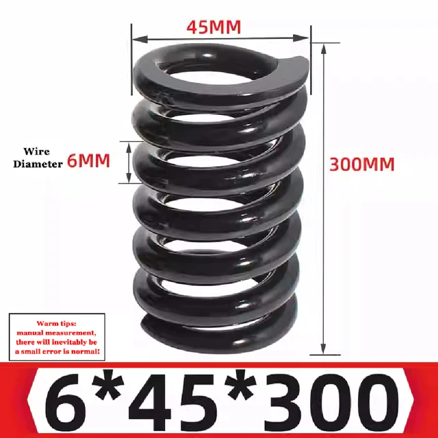 Molle A Compressione In Acciaio Inox - 5 Pezzi, 10mm Diametro, 50mm Lunghezza, Per Meccanica - Foto 7