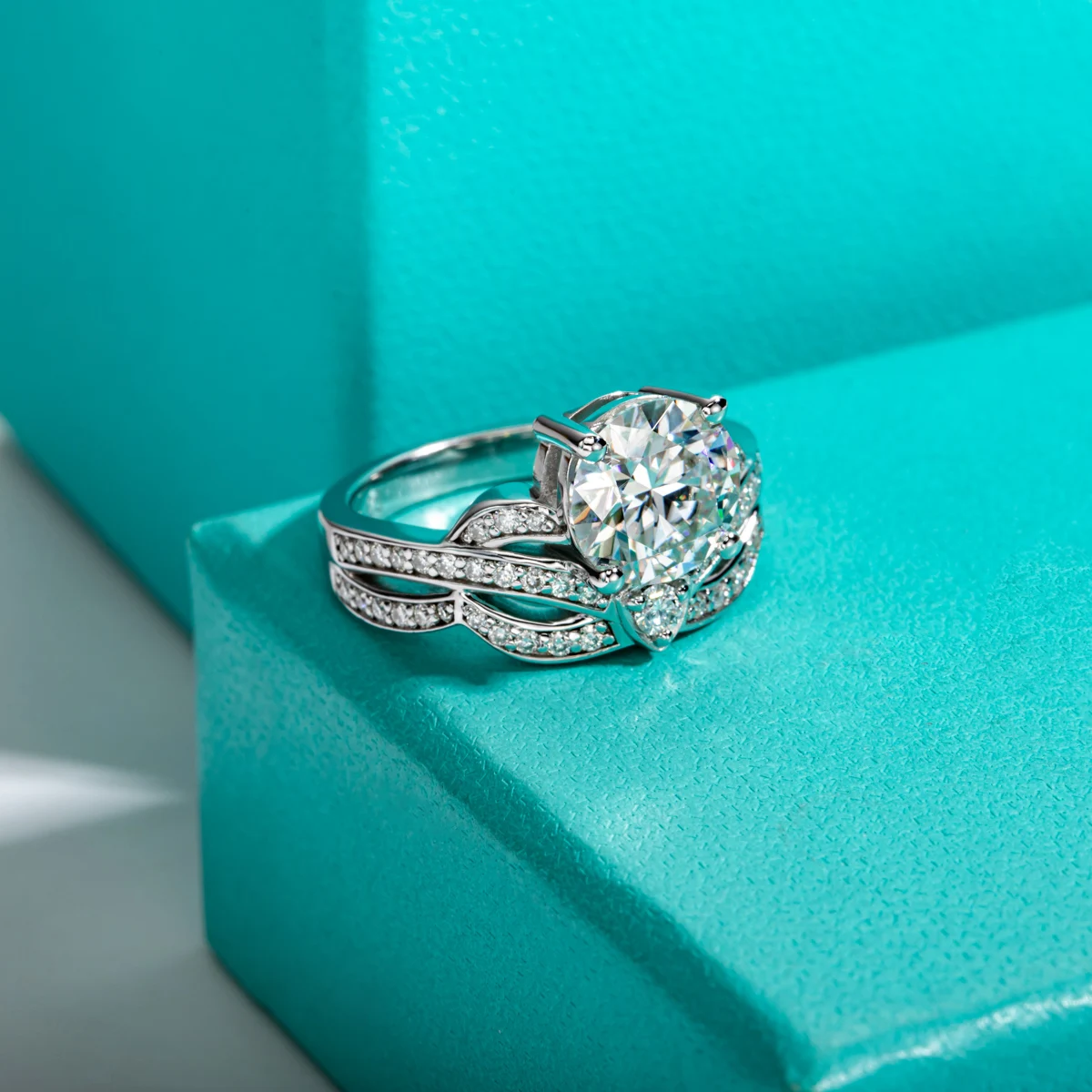 Engagement Ring 925 Sterling Silver