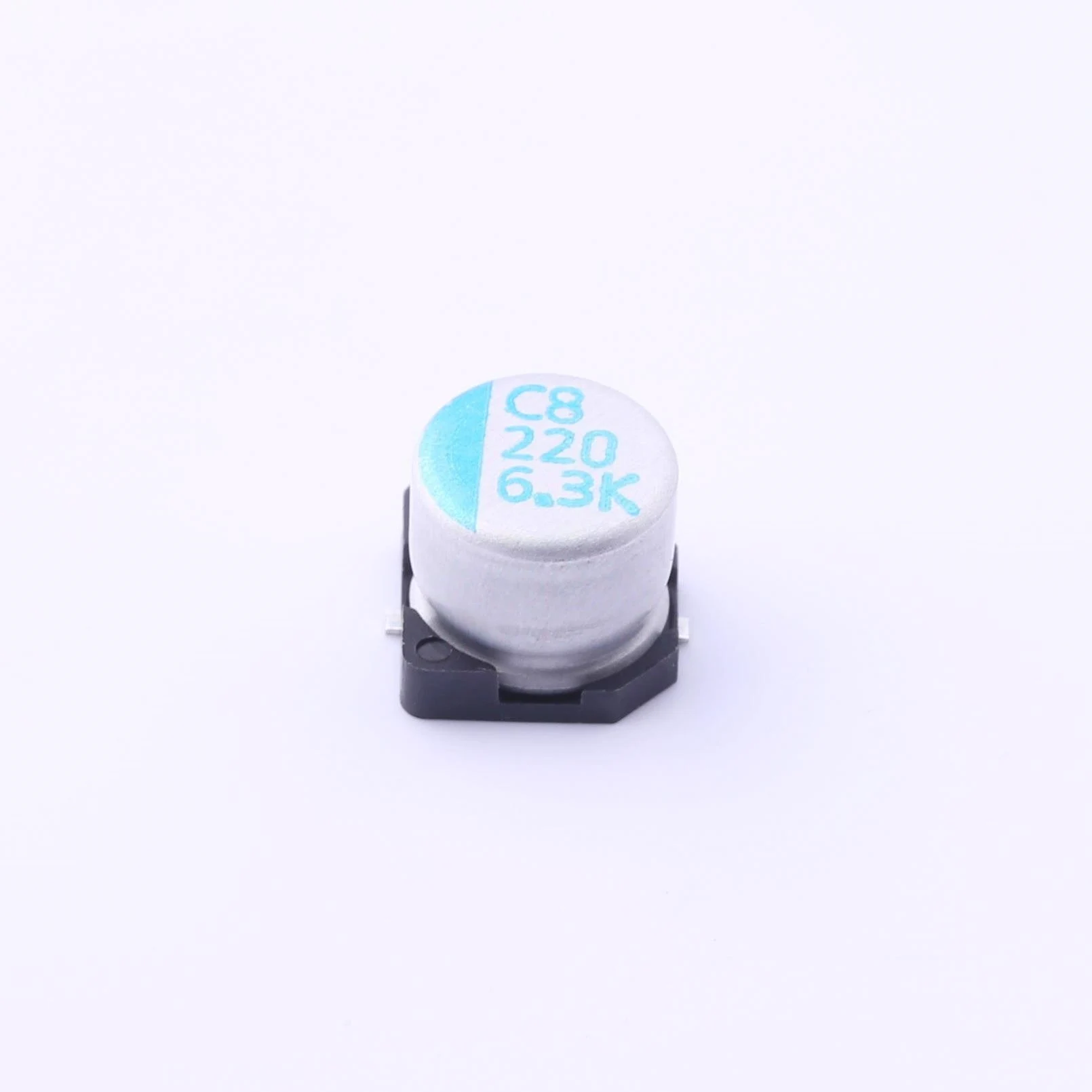 

10 шт OVK221M0JTR-0606 (220 мкФ ± 20% 6,3 V) Твердотельный конденсатор