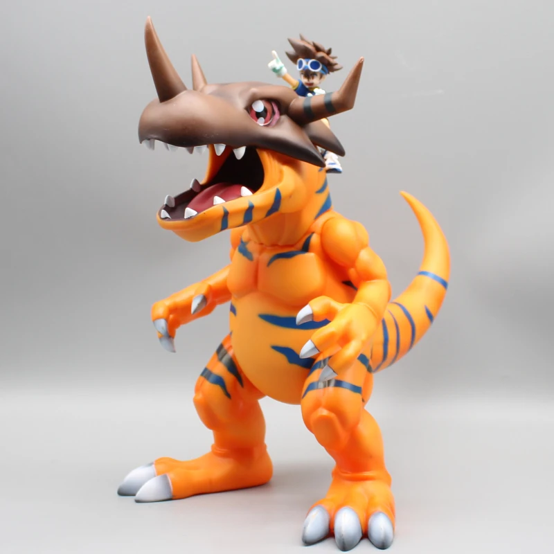 

Digimon Adventure Agumon Evolve Greymon Archaeosaurus Evolution Tyrannosaurus Anime Figures Rex Toys Ornaments Birthday Gifts